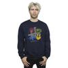 Harry Potter Mens Emblems H Spray Sweatshirt