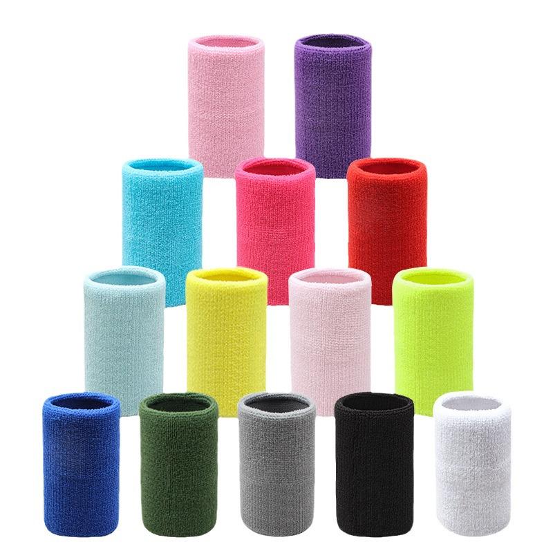 Elastic Sports Wristband - Fitness Running Sweatband & Wrist Support for Men and Women, Ideal for Badminton, Basketball, Volleyball.