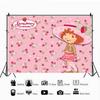 Photographic Background with Strawberry Cake Design, Product Photography Accessories, Photographic Studio Background, Party Decoration, Tapestry Paper