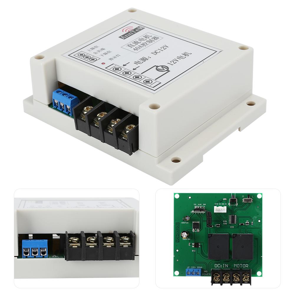 433 МГц DC12 В передатчик приемник реле большой мощности вращения двигателя пульт дистанционного управления переключатель