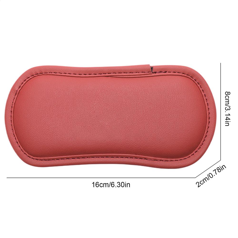 Car Suede Leather Knee Pad Inside Knee Cushion Comfortable Elastic Cushion Thigh Support Anti-collision Pad Interior Accessories