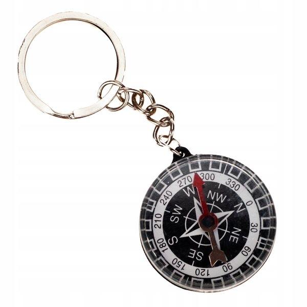 Keychain with Mini Compass