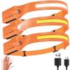 Налобный фонарь с датчиком движения, перезаряжаемый через USB