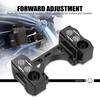 1x Steering Damper Mount 1" Rise Handlebar Riser Kit for KTM 790 Adventure 890 Adventure/R/Rally 2019 2020 2021 2022 2023 2024