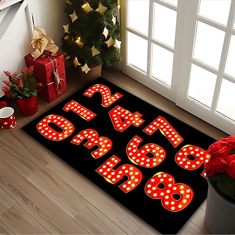 The Amazing Digital Circus Rug Ideal for Reading Room, Multi-purpose Office Chair Sofa Carpet, Anti-slip Printed Home Area Rug