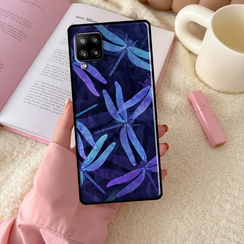 Роскошный Стрекоза Для Samsung Galaxy A06 A16 A26 A36 A56 A52 A53 A33 A13 A34 A54 A14 A15 A35 A55 A22 A32 Чехол