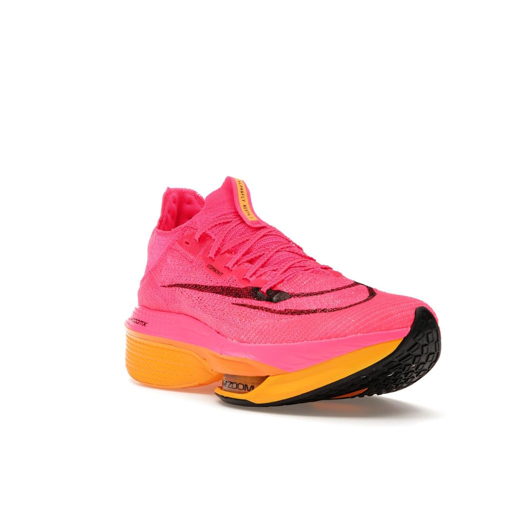 Nike Air Zoom Alphafly NEXT% 2 Hyper Pink Мужские кроссовки Laser-Orange White Black DN3555-600