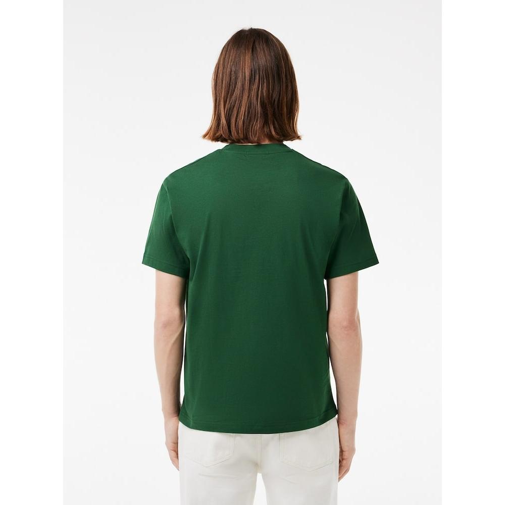 Lacoste Мужская классическая футболка с круглым вырезом TH7318 54g 132 q2nTH7318 54g132