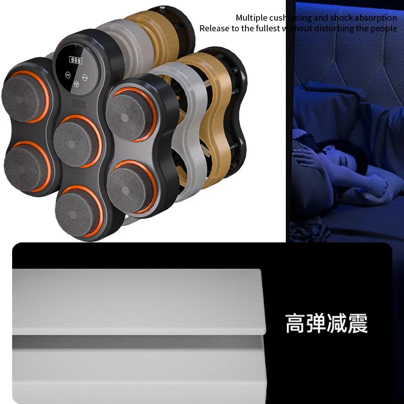 Новый умный музыкальный боксерский тренажер для взрослых и детей, спортивный фитнес-тренажер по боксу, домашние упражнения, тренировка реагирования, боксерская настенная мишень