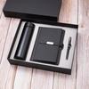 Деловой подарочный набор: Термос, Блокнот, USB-накопитель. Практичные офисные корпоративные сувениры.