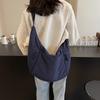 Popular winter new women's large-capacity dumpling bag light crossbody shoulder underarm bag simple classic crossbody bag