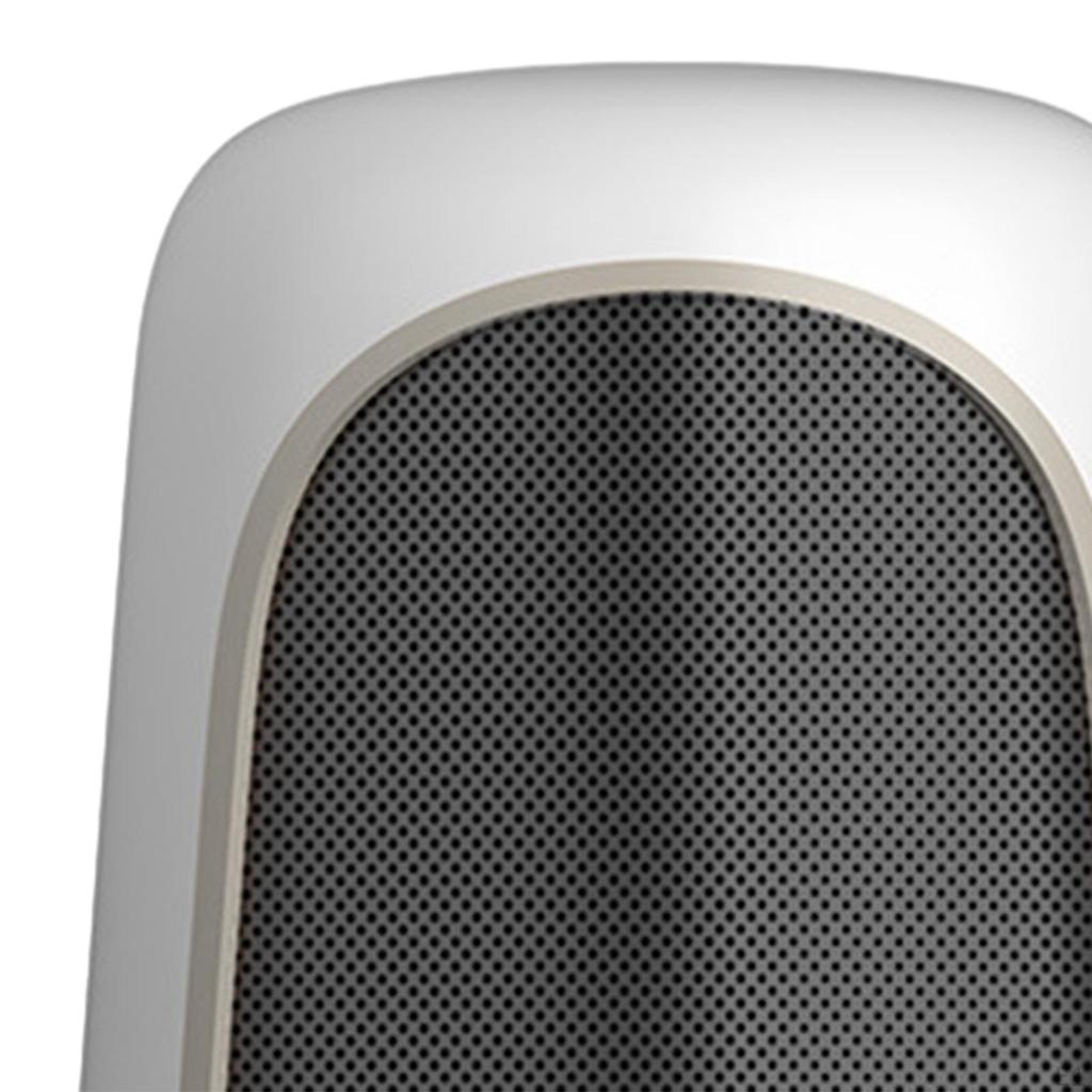 Portable Space Heater Household Fan Small Personal PTC Heating Warmer White