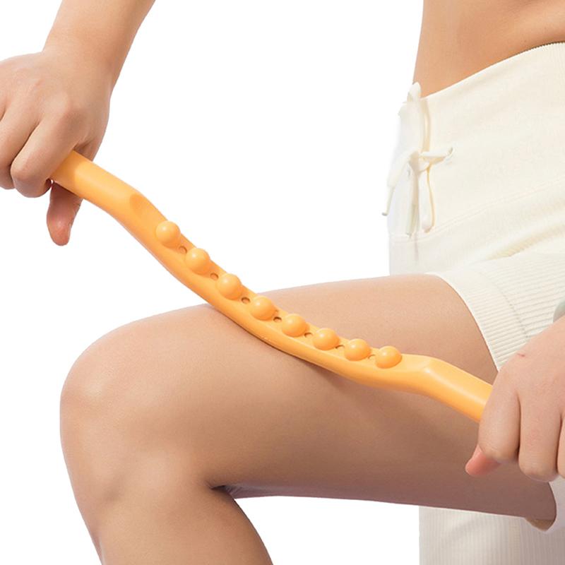 Роликовый брус для скрабирования всего тела Массажная палочка Массажер для спины Спа Терапевтический инструмент Точечная терапия Гуаша Расслабление