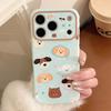 Забавный чехол для телефона с рисунком щенка для iPhone 16, iPhone 17, iPhone 17 Pro Max