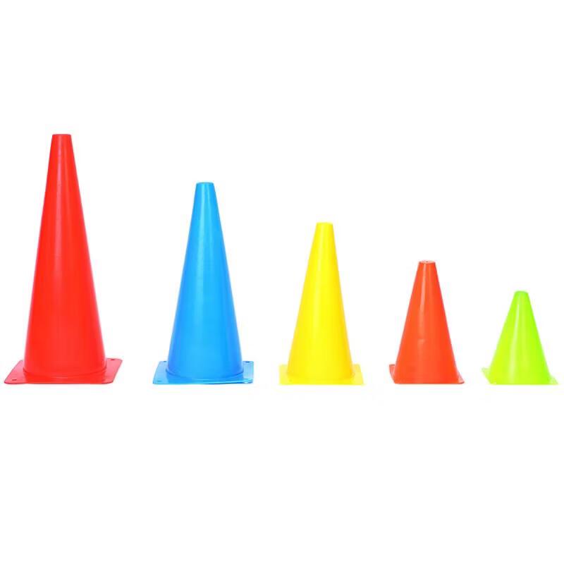 Jundingying 45cm Mixed Color Training Cones (10-Pack)