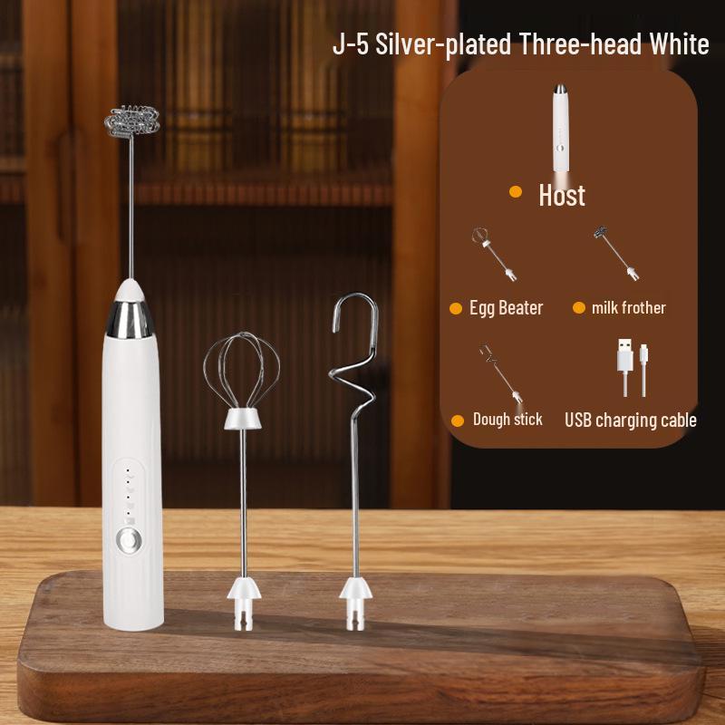 Новый электрический вспениватель молока из нержавеющей стали и портативный миксер