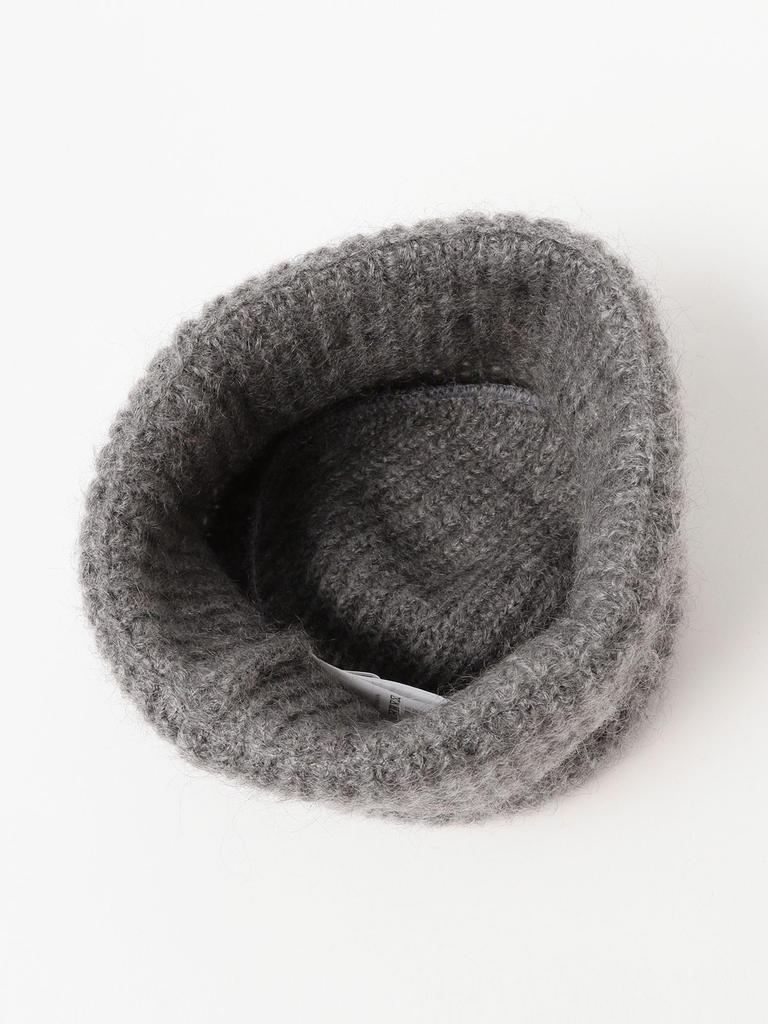 Beams Boy Hat [Special Order] Cableami Mohair Watch Cap Women's Purple Free