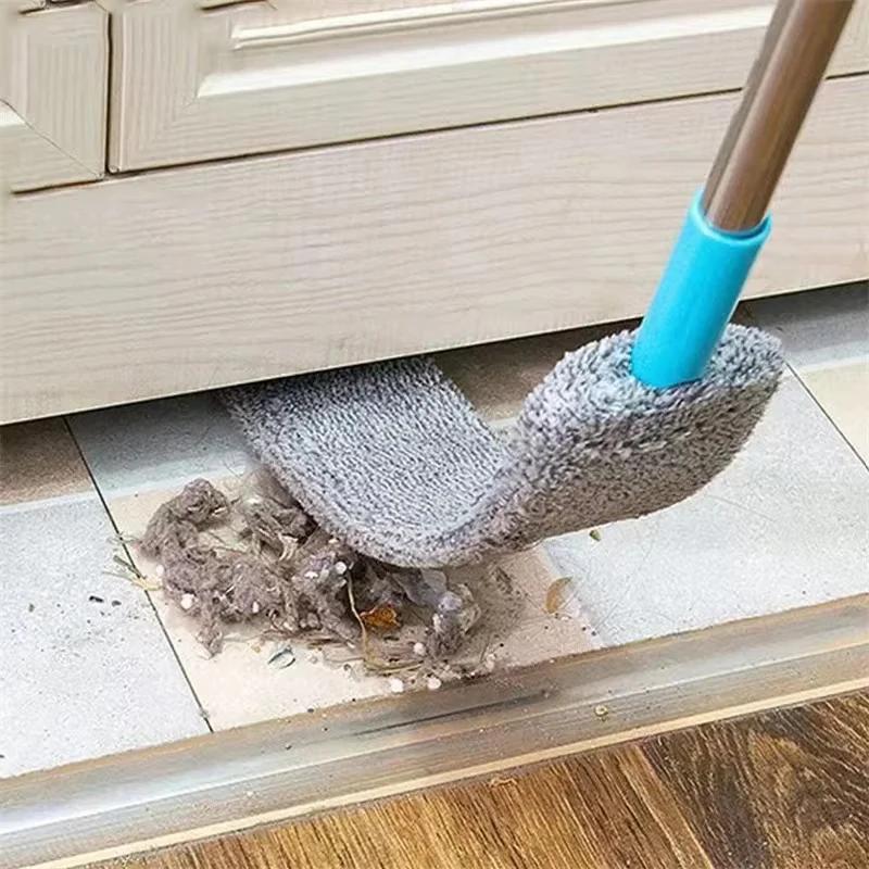 Long Handle Dust Mops Floor Ceiling Cleaning Mops Bed Bottom Dust Cleaner Sofa Dust Removal Brush Good Elasticity Cleaning Tool