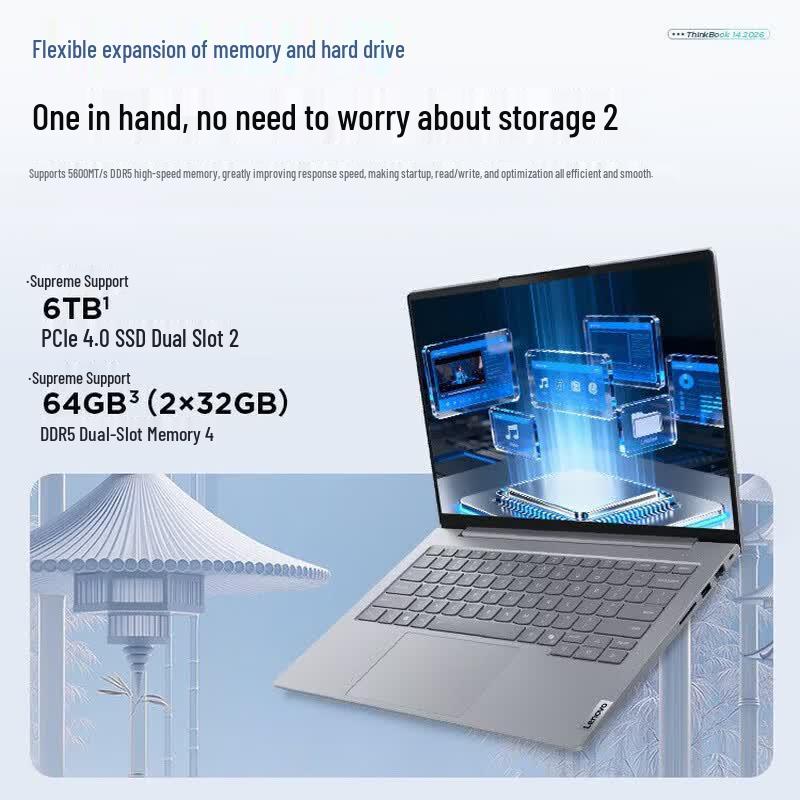 Lenovo ThinkBook 14 Ryzen AI Laptop (CN version)