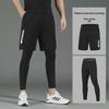 Men's Quick-Dry Fitness Tights Sports Suit for Running and Basketball