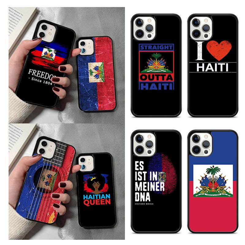 Гаити Гаитянский Флаг Чехол для Телефона Для iPhone 17 Air 14 15 16 13 12 Чехол Для Apple 14 15 16 Pro Max Plus Coque
