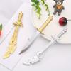 Back To School Season 10pcs 0.5mm Creative Stationery Sword Gel Pen Weapon Shape Water-based Pen Cute Pen Office Stationery Signature Pen