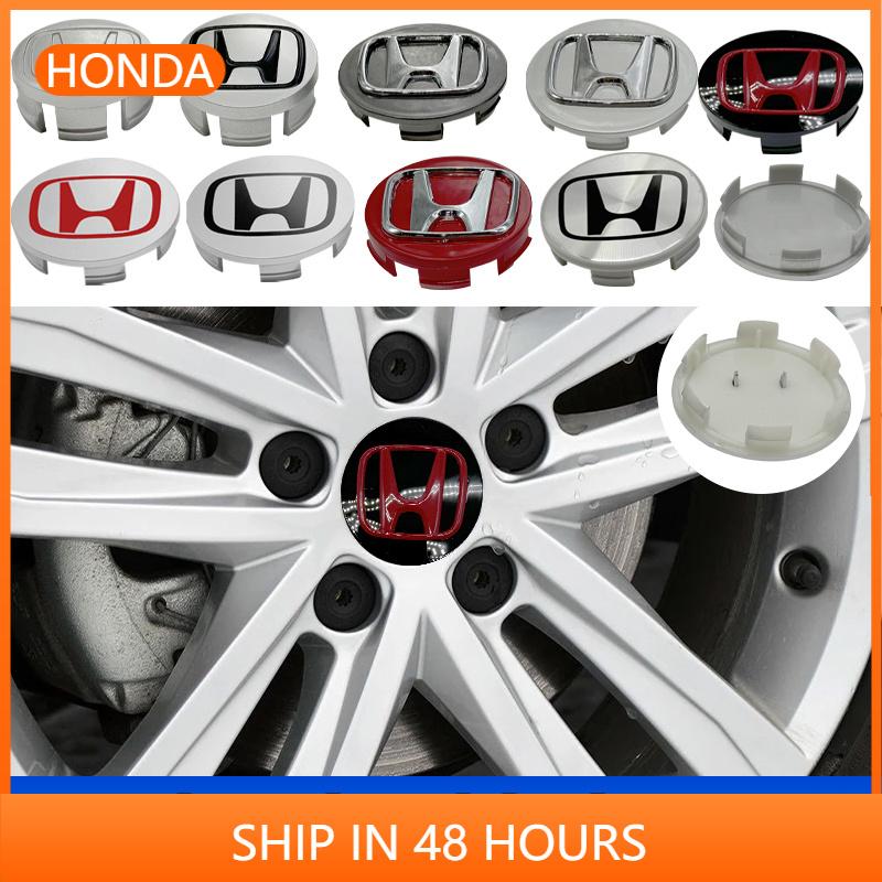 4pcs 58mm 62mm 69mm Hub Caps Car Wheel Center Caps For Honda Fit Jazz GK5 Civic Type-R CRV Pilot Accord Insight Spirior City HRV