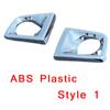 Cover Trim Front Head Fog Light Eyebrow Lamp Frame Sticker 2PCs For Toyota Tacoma 2015 2016 2017 2018