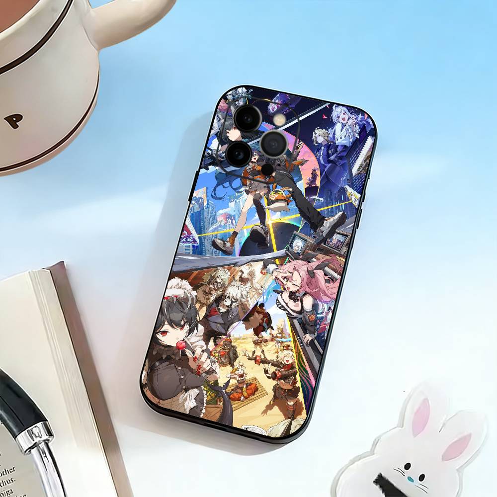 Чехол для телефона Zenless Zone Zero Силиконовый Мягкий Для IPhone 17 16 15 14 13 12 11 X XR Plus Pro Max Plus