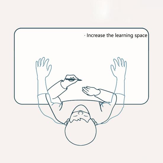 Расширенный настольный стол с мультиразделением, набор стульев с мультяшным рисунком, детский учебный стол с регулируемой высотой и набор стульев с выдвижным ящиком