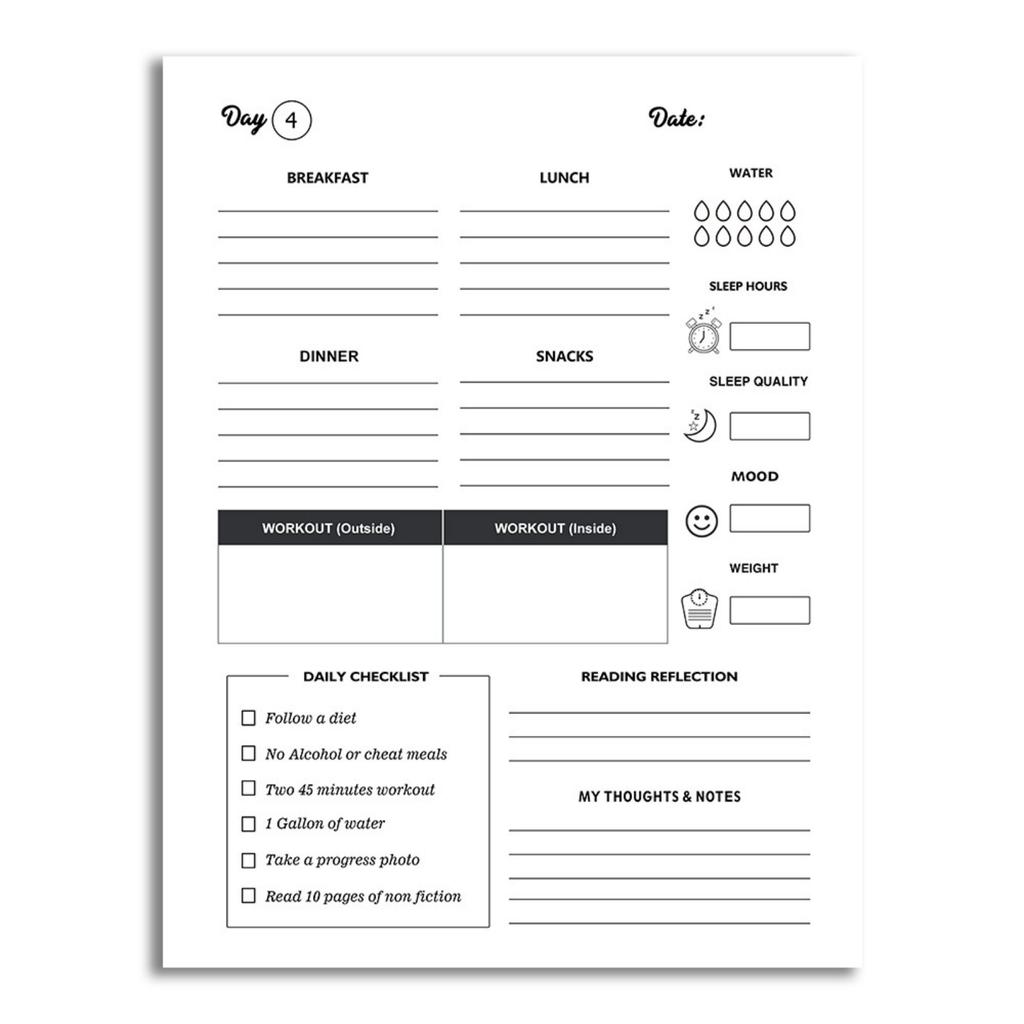 Somatic Manual, Planning Notebook, Personal Goal Management And Life Planning Diary, Daily Task And Goal Tracking Tool