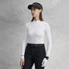 Fila Серия Гольф Простой Модный Повседневный Спортивный Гольф Универсальный Удобный Элегантный Приталенный Вязаный Свитер с Длинным Рукавом Женский свитер A11W615407FWT