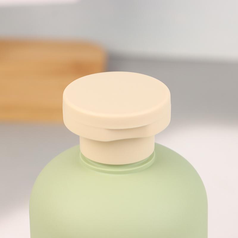 100ML-500ML Foaming Soap Dispensers Refillable Bottles Flip Lotion Bottles Avocado Green Plastic Shampoo Shower Gel