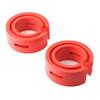 2Pcs Automotive Coil Spring Buffer Anti Vibration Universal Spring Bumper Cushion for Cars A