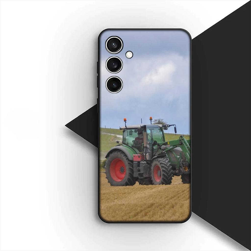 Мягкий чехол для Motorola Moto G86 G57 E14 E15 G14 G34 G67 G84 G24 A54 G15 Power E22 Чехол для телефона Фермы Транспортные средства Тракторы