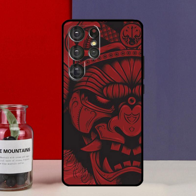 Чехол Funda для телефона Samsung Galaxy S25 Ultra S9 S10 S20 S21 S22 Plus S23 Ultra S24 FE с изображением Самурая Воина