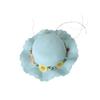 Small Daisy Straw Bag Cap Set Sun Protection Sun Hat Outdoor Fisherman Hat  for 2-10 Years Girls