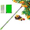 With Basket Fruit Picker Pole Labor-saving Fruit  Catcher Portable Fruit  Collector  Farm