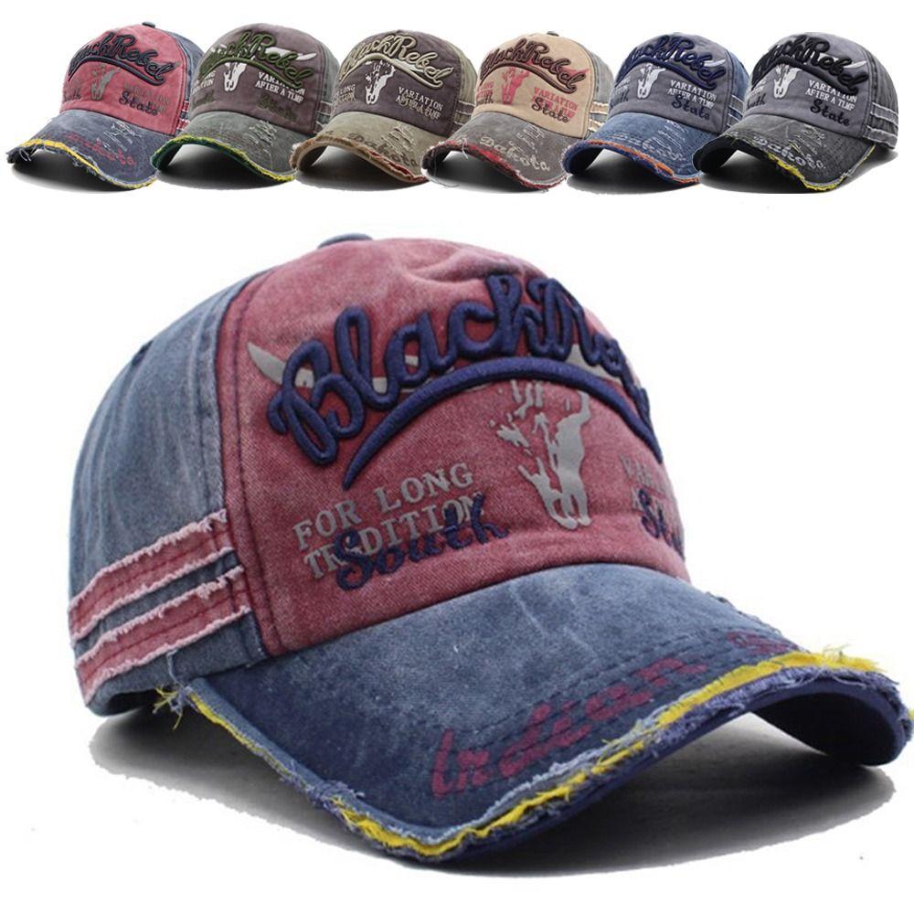 Регулируемая состаренная выцветшая кепка с узором коровьей головы Солнцезащитные шляпы для мужчин и женщин для занятий спортом на открытом воздухе