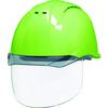 DIC Transparent Visor Helmet KP Fresh AP11EVOCSWHA6KPFGS (with Shield) AP11EVO-CSW Green/Smoke