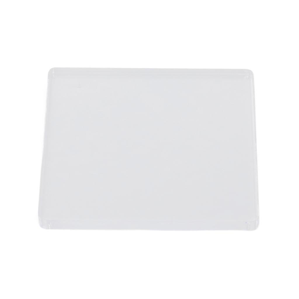 Акриловый блок 15x15 см, удобный для захвата, безопасный, с круглым углом, прозрачный, многоразовый, прозрачные штампы для Scr