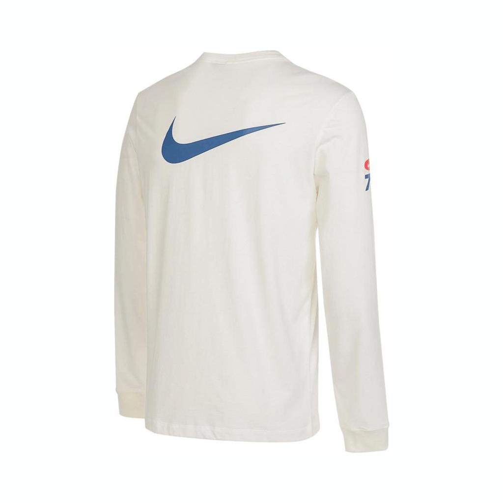 Nike Белая футболка-пуловер с длинным рукавом и принтом букв HQ1569-133