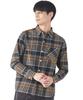 Рубашка Viyella в клетку с длинным рукавом, угольного цвета [CLIFFEMAYER], мужская, средняя,