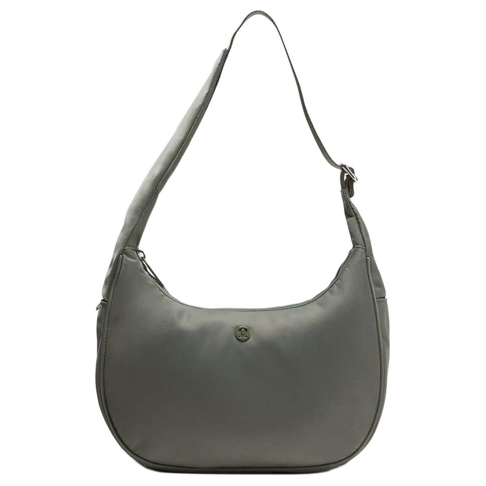 Lululemon City Essentials 4L Adjustable Shoulder Strap Waterproof Nylon Blend Tote Bag Women bags Sage-Green LW9FRTS-GRSG/SLVR