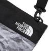 The North Face Белый бренд Узкая сумка через плечо с 3D-принтом Унисекс сумка через плечо Серебристая NN2PM52K