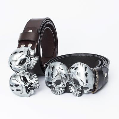 Ремень Trendy Personality Ghost Head Punk Bondage Belt Men's Belt