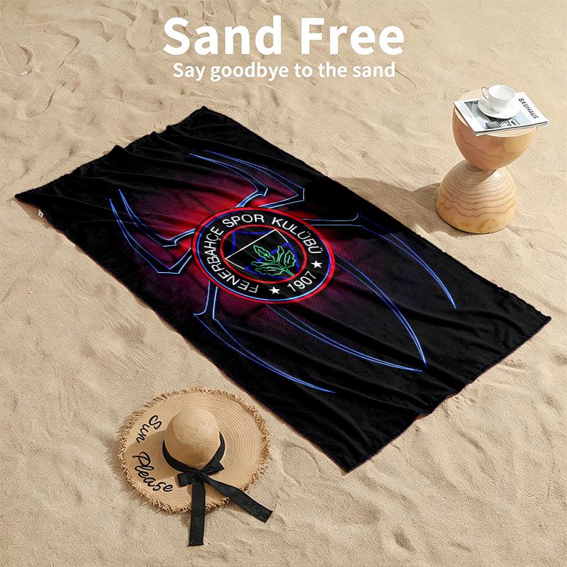 Fenerbahce Beach towels also serve as bath towels summer essential a musthave for the outdoors the beach and the pool