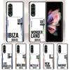 Чехол Zfold4 для Samsung Galaxy Z Fold3 Z Fold 3 5G, жесткий, тонкий, ультратонкий, чехол, дорожная этикетка, страна, авиабилеты, авиабилеты