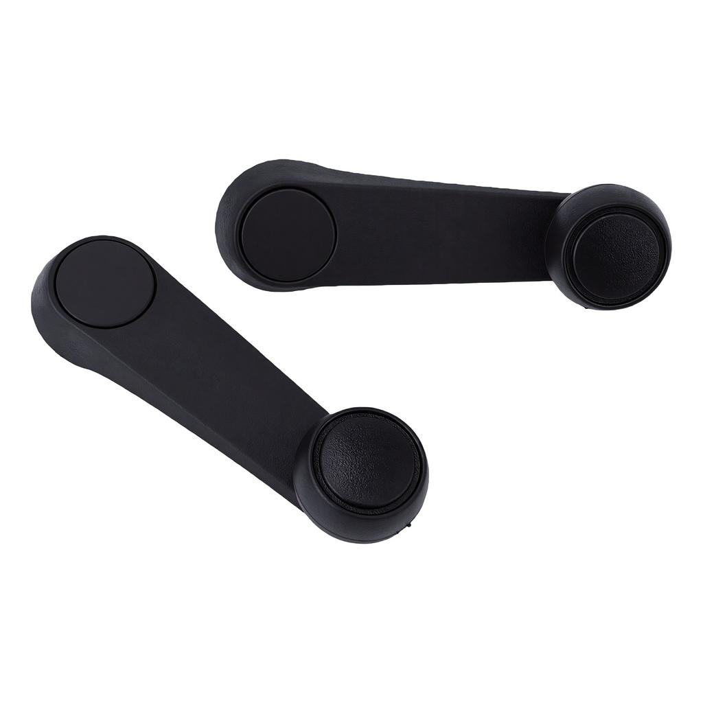 1 Pair Interior Window Crank Handle Replacement for Jeep YJ Wrangler 1992 1995 4415820
