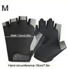 Перчатки для спортзала Перчатки без пальцев Противоскользящие амортизирующие дышащие перчатки Спортивные перчатки для тренировок Поднятие тяжестей Велоспорт